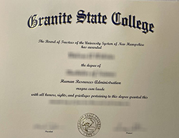 Granite State College degree