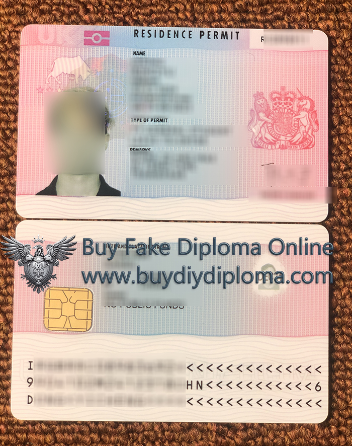 Can I get a fake UK residence card online?