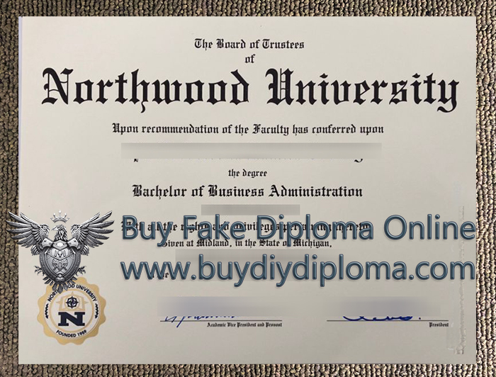Northwood University diploma