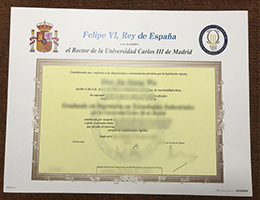 Universidad Carlos III de Madrid diploma, Buy a UC3M degree