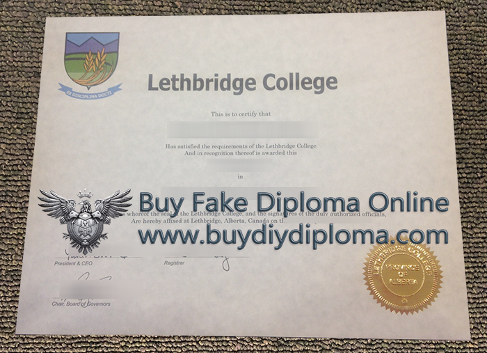 Lethbridge College Diploma