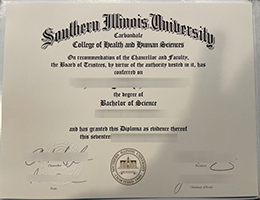 Southern Illinois University Carbondale diploma