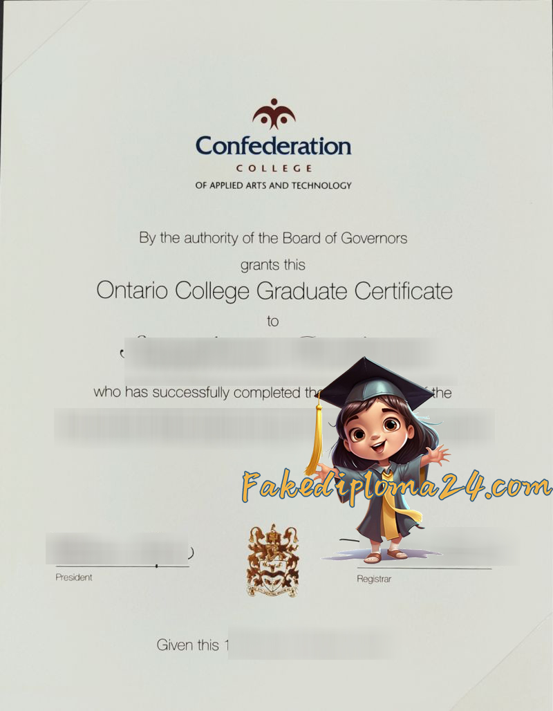 Confederation College Graduate Certificate