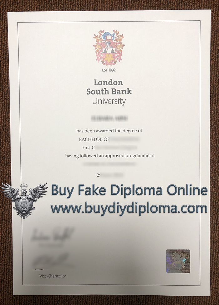 LSBU diploma