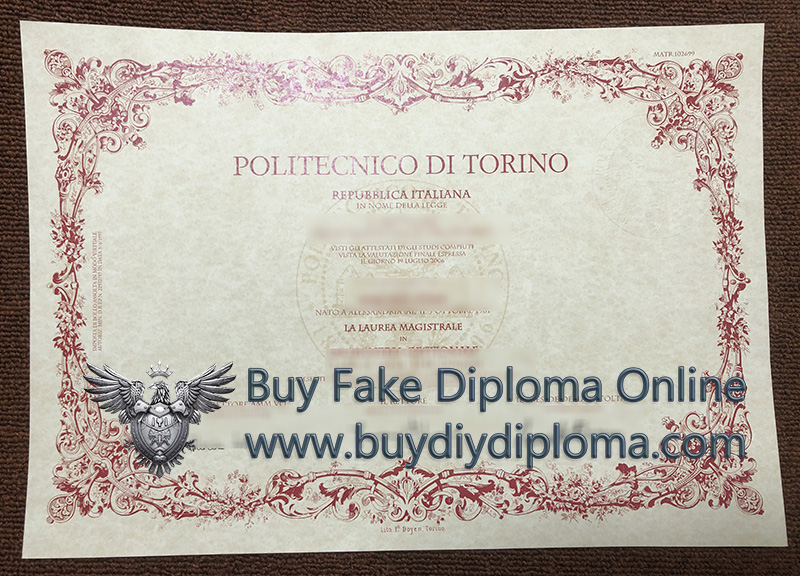 Politecnico di Torino Diploma