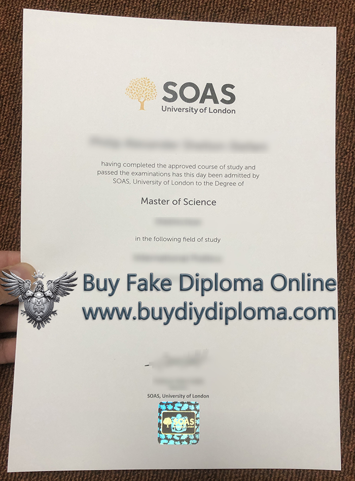 SOAS University Of London Degree