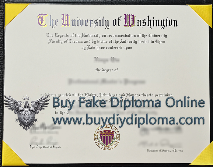 University Of Washington Diploma