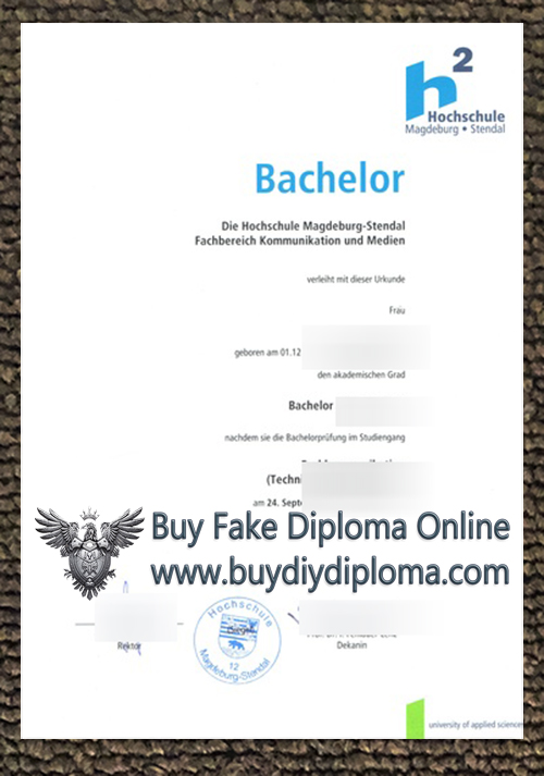 Hochschule Magdeburg-Stendal diploma