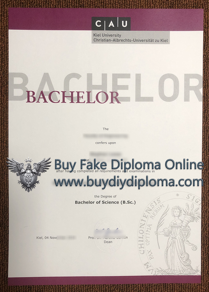 Kiel University diploma