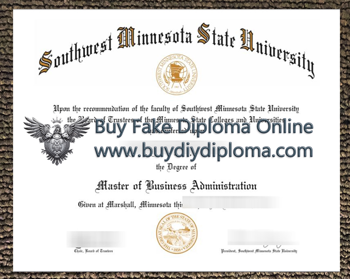 SMSU MBA diploma