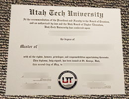 Utah Tech University diploma