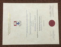 Waterford Institute of Technology diploma certificate