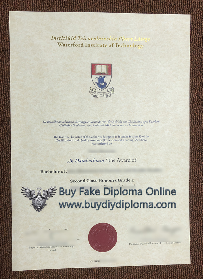 Waterford Institute of Technology diploma