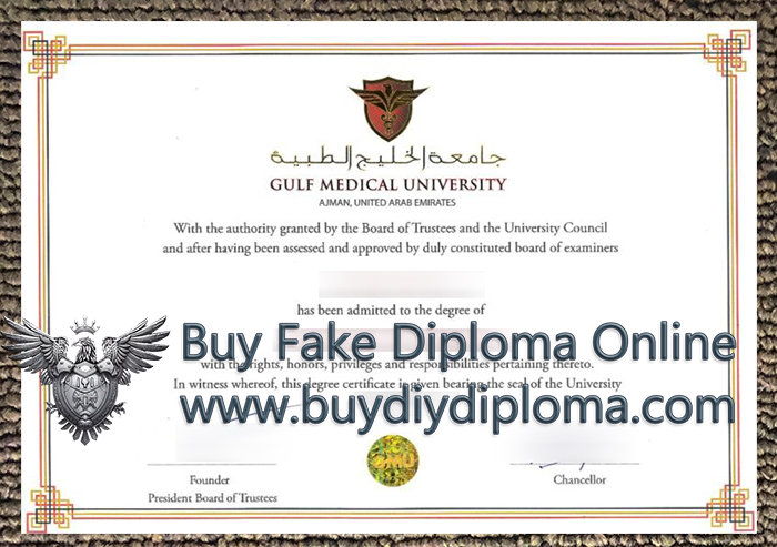 Gulf Medical University degree