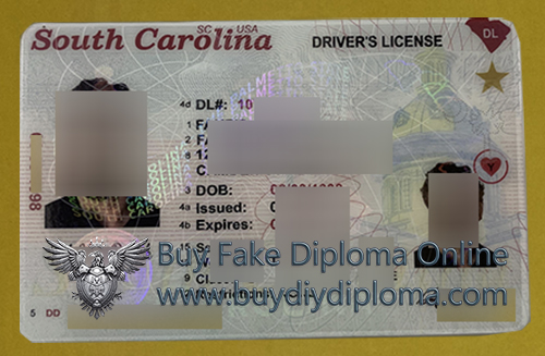 South Carolina driver’s license