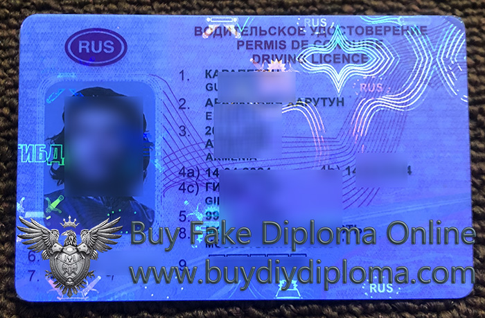 Russian Permis de conduire, Buy a Russian Driver’s License