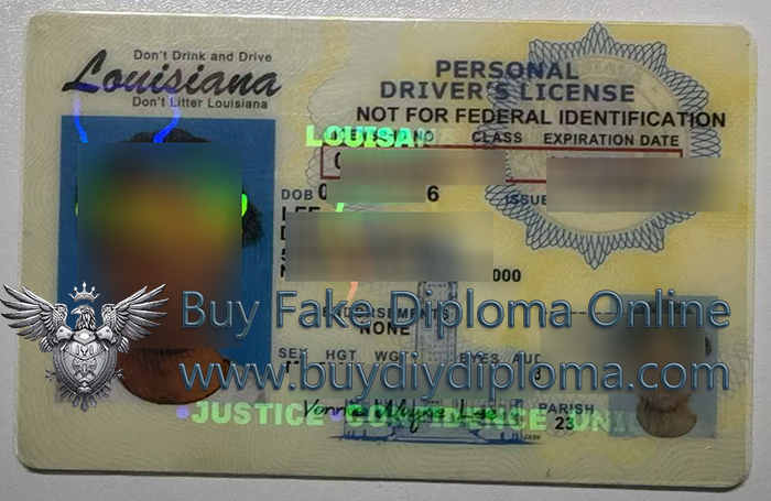 Louisiana fake ID Drving License