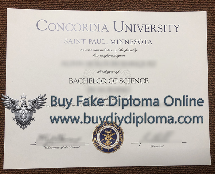 Concordia University, St. Paul diploma