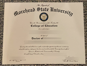 Morehead State University (MSU) diploma