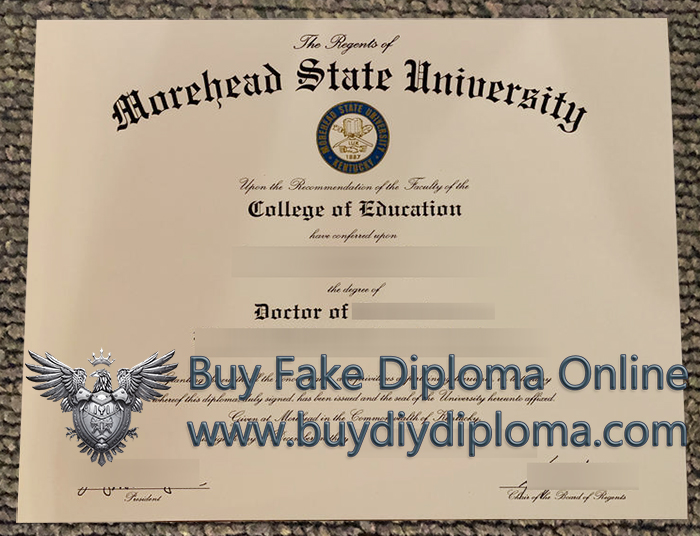 Morehead State University (MSU) diploma